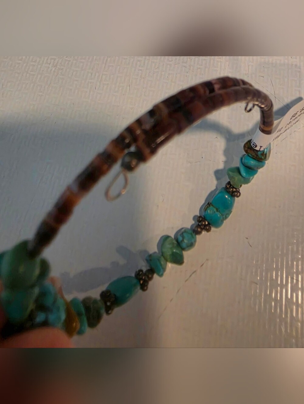 Native Bay Turquoise Nuggets Wrap Bracelet NWT - Picture 3 of 8